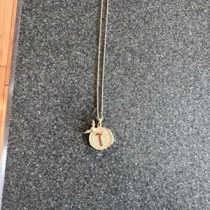 Sally Rose Harry Potter Gold Initial Pendant Necklace